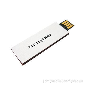 Eco-Friendly Super Thin Paper USB Flash Drive Disk